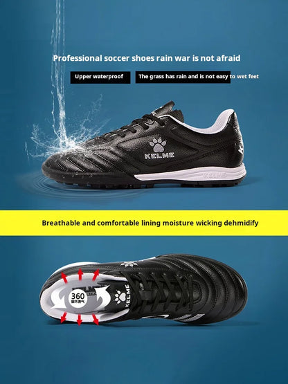 Kelme Tf Broken Nail Football Shoes, Adult Youth Non-Slip Football Shoes, Artificial Grass Five-a-Side Game Football Shoes Sports