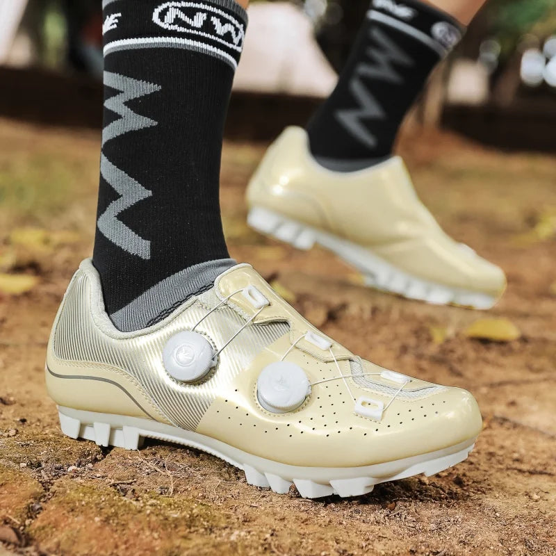 Cycling Shoes Bike Sneakers Cleat Non-Slip Men's Mountain Biking Shoes Bicycle Road Footwear Speed Shoes