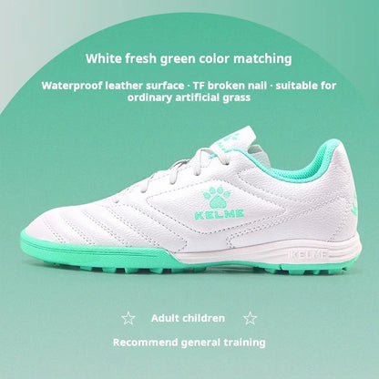 Kelme Tf Broken Nail Football Shoes, Adult Youth Non-Slip Football Shoes, Artificial Grass Five-a-Side Game Football Shoes Sports