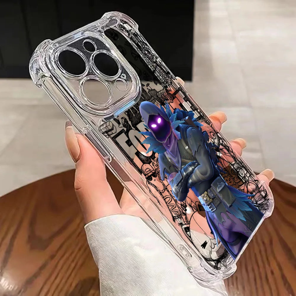 Game Fortnite Phone Case For Samsung A37 A57 A17 A07 A06 A56 A26 A33 A54 A51 A13 A73 A55 A53 A36 A35 A34 A25 A24 A23 A16 4G 5G