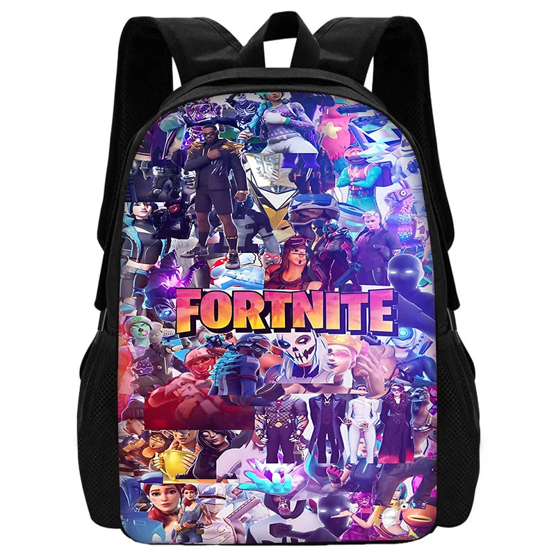 Child School Backpack with Shoulder Bag and Pencil Case School Bags for Hot Game Design Fortnite Boys and Girls Best Gift