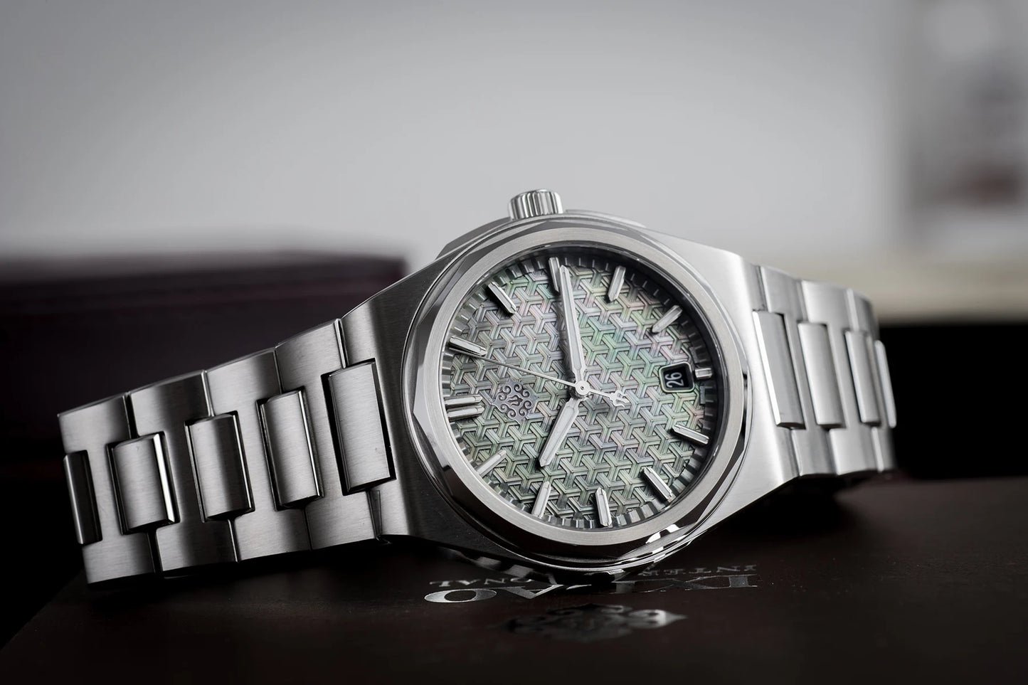 IX&DAO 2026 New Warrior 37mm Men's Automatic Mechanical Watch Miyota 9015 Top Sapphire BGW-9 Stainless Steel Waterproof 10Bar