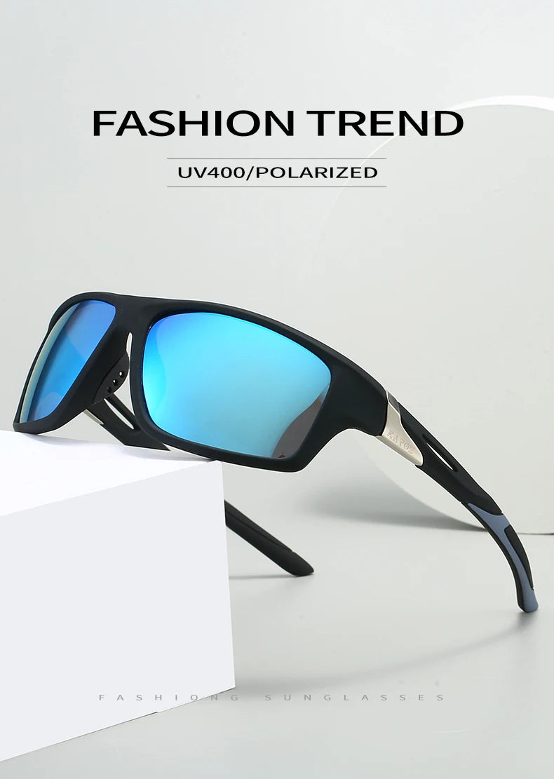 Karos Polarized Glasses UV400 Men Women Cycling Fishing Running Outdoor Sports Sunglasses Bike Eyewear For Driving Riding YZ2012