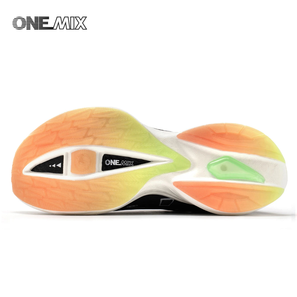 ONEMIX Nowe buty do biegania maratońskiego z podeszwą z nylonu i włókna węglowego – amortyzujące, profesjonalne, zapewniające stabilne wsparcie, ultralekkie, z doskonałym odbiciem