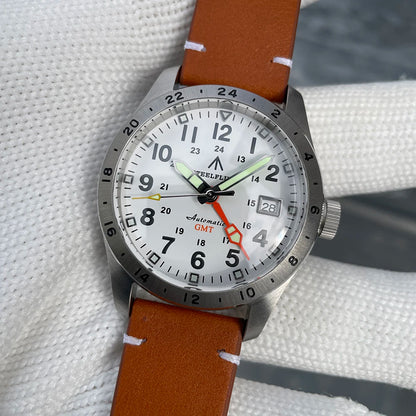 STEELFLIER Official SF792 GMT Mechanical Wristwatch, NH34 Movement, Super BGW9 C3 Luminous, 200M Waterproof Luxury Dive Watch