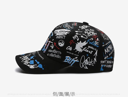 Gorra de béisbol de moda hip hop, gorras trucker con personalidad, gorra snapback de algodón, gorras de sol para actividades al aire libre, gorra deportiva y de ocio