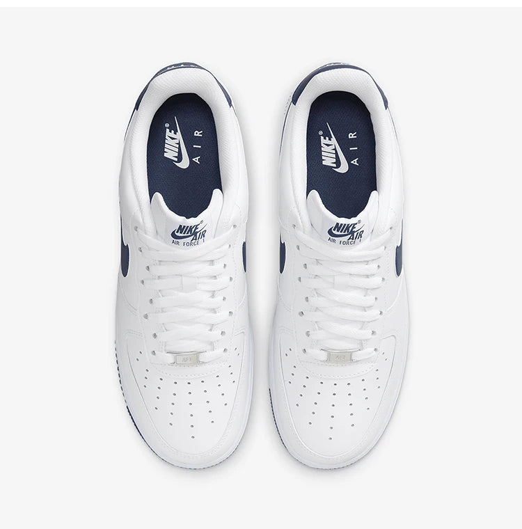 Nike ufficiali autentiche Air Force 1 07 da uomo, scarpe casual resistenti all’usura FJ4146-104