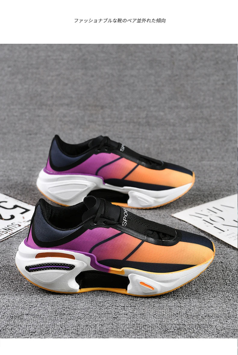 2026 New Men Sports Breathable Lightweight Comfortable Athletic Non-Skid Sneakers Daily Leisure Shopping Walking Marathon Shoes