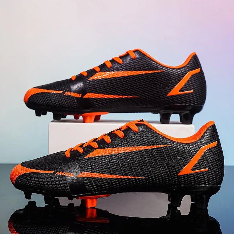Nouveaux hommes en plein air chaussures de Football crampons pour adultes longues pointes bottes de Football formation chaussures de Sport baskets antidérapant formation unisexe