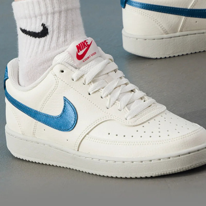 Originálne dámske minimalistické, univerzálne, outdoorové, priedušné a ležérne tenisky Nike Court Vision Low IM7799-133