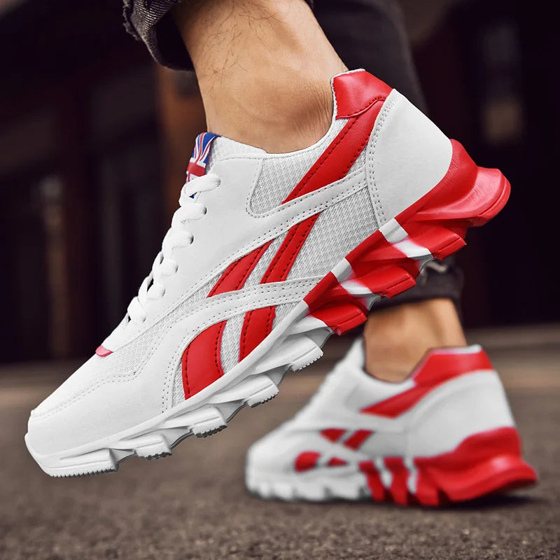 Men's Marathon Running Sports Shoes Casual Sneakers Soft Comfortable Training Shoes Wear-Resistant Sneakers for Men