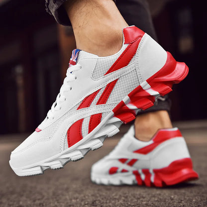 Men's Marathon Running Sports Shoes Casual Sneakers Soft Comfortable Training Shoes Wear-Resistant Sneakers for Men