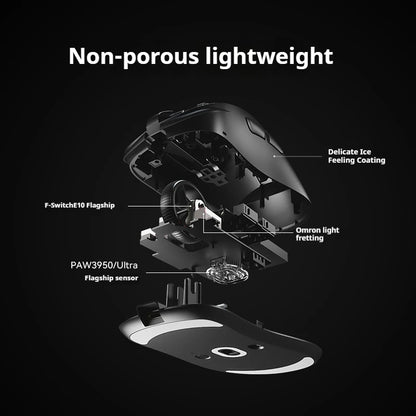 ATK Z1 Pro Max Ultra Wireless Gaming Mouse Customized Foot PAW3950 Ultra Smart Speed Wireless 8k Polling Rate 0.39ms Low Latency