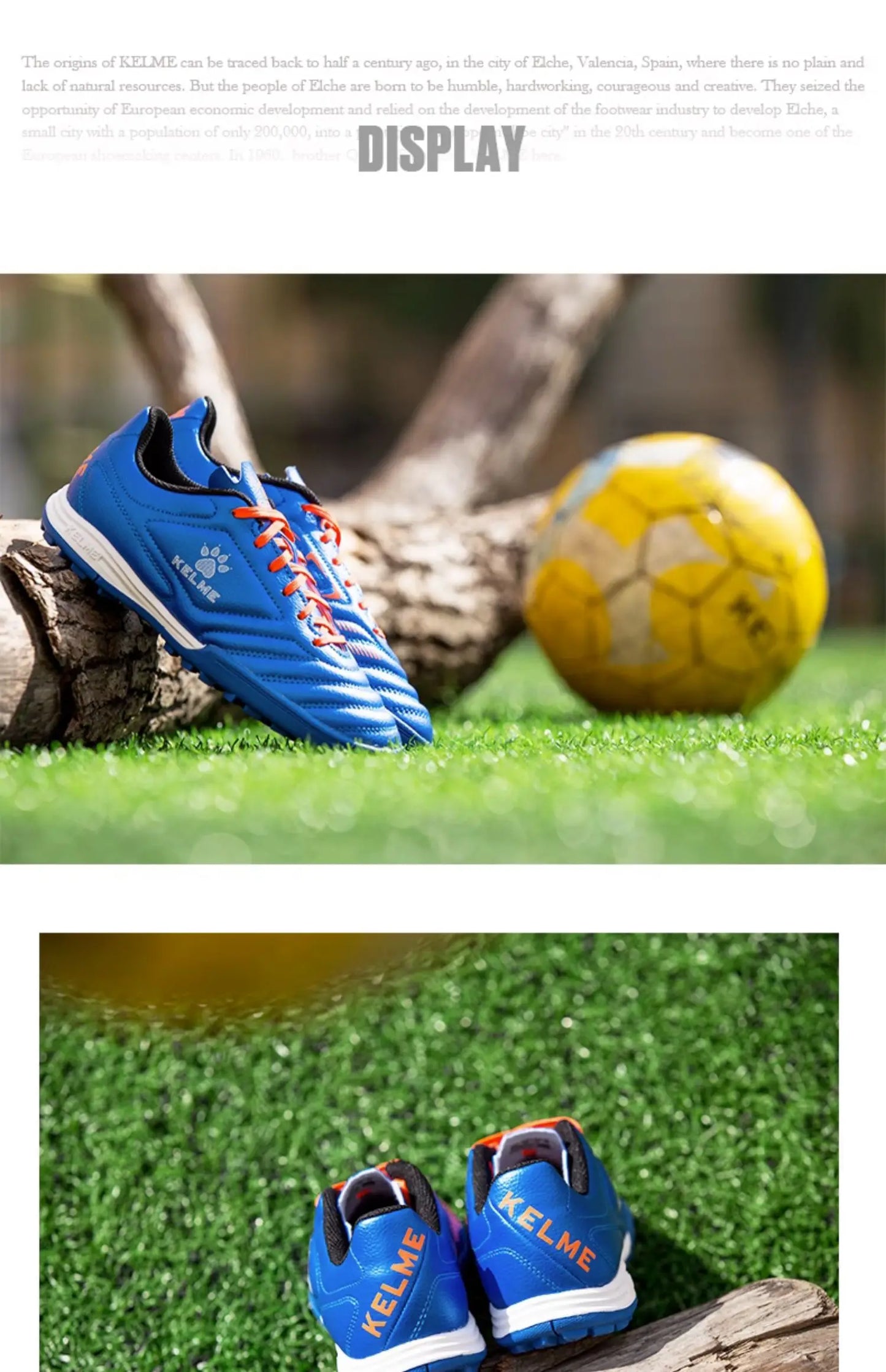Kelme Tf Broken Nail Football Shoes, Adult Youth Non-Slip Football Shoes, Artificial Grass Five-a-Side Game Football Shoes Sports