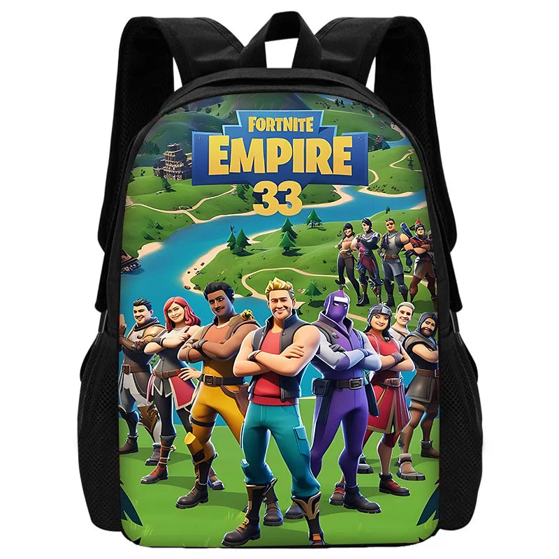 Classic Game Fortnite Kids Backpacks Boys and Girls Student Birthday Gift Child School Bags Unisex Camping Durable Rucksack