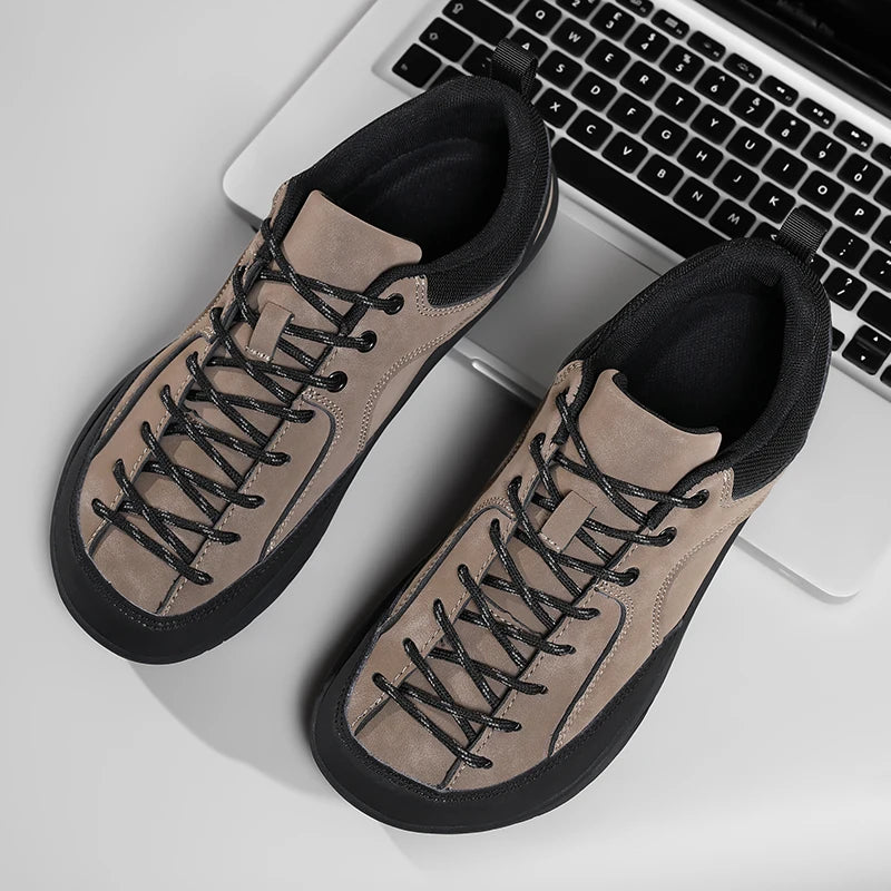 Miesten leveät kengät, minimalistiset paljasjalkasneakerit, vaellus- ja juoksukengät ilman korotuseroa, ulkoiluun sopivat leveäkärkiset liukumattomat sneakerit