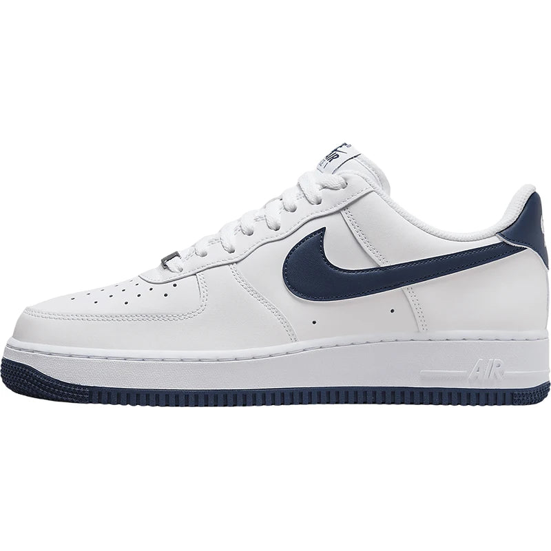Nike ufficiali autentiche Air Force 1 07 da uomo, scarpe casual resistenti all’usura FJ4146-104