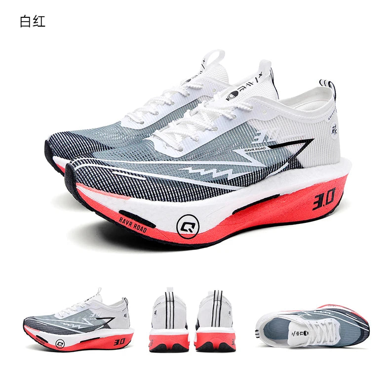 Running Shoes Specialty Men Marathon Sports Carbon Plate Breathable Ultralight Women Comfortable Athletic Cushion Stability Sneakers