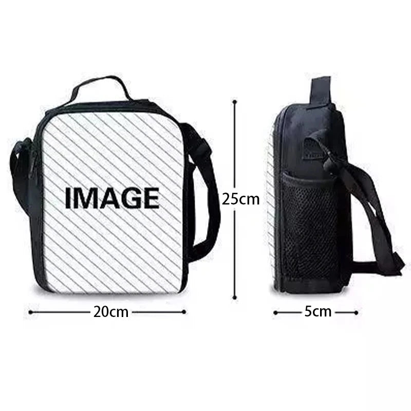 Child Insulated Large Fortnite Capacity Bag for Boy Hot Game Girl Student Outdoor Picnic Reusable Thermal Cooler Lunch Box