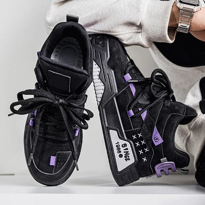 Men's Sneakers, Male Tennis Luxury Shoes, Men's Casual Trainer, Race Breathable Fashion Loafers Running Shoes for Men