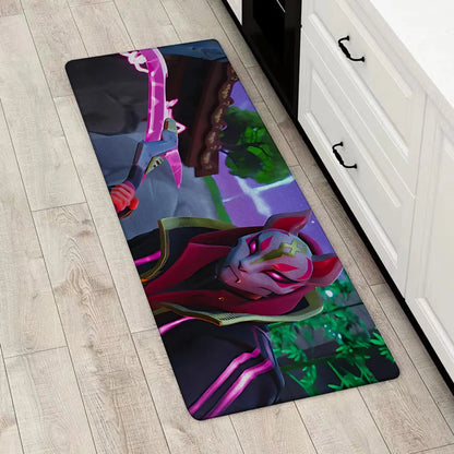 Game Fortnite Entrance Front Door Doormat Non-slip Kitchen Rug Living Room Rugs Balcony Bathroom Foot Mat Floor Mats Carpet