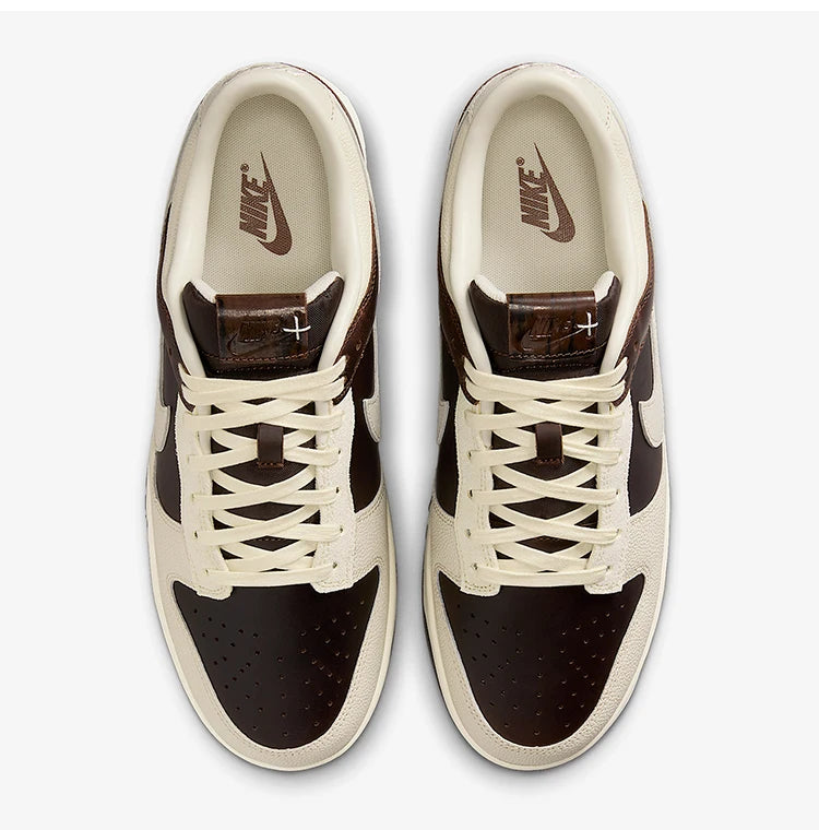 „Nike Authentic Dunk Low“ vyriški patvarūs klasikiniai odiniai kvėpuojantys sportiniai bateliai IH7333-200