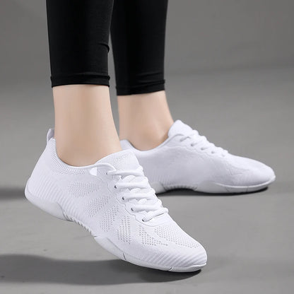 Marwoo Girls White Cheer Dance Sneakers Kids Lightweight Cheerleading Training Walking Tennis Women’s Fashion Sports Shoes 2316