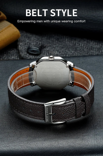 Specht & Söhne 2025 New 35MM Men's Watches Top Brand Luxury Vintage Watch For Men Japan VH31 Movt Sapphire Crystal Waterproof