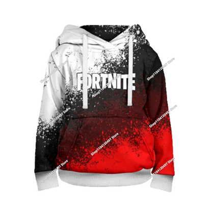 Game Fortnite Cosplay Hoodies Children's Adult Unisex Sweatshirt Pullover Hoodies Coat Casual Uniforms Halloween Outfits