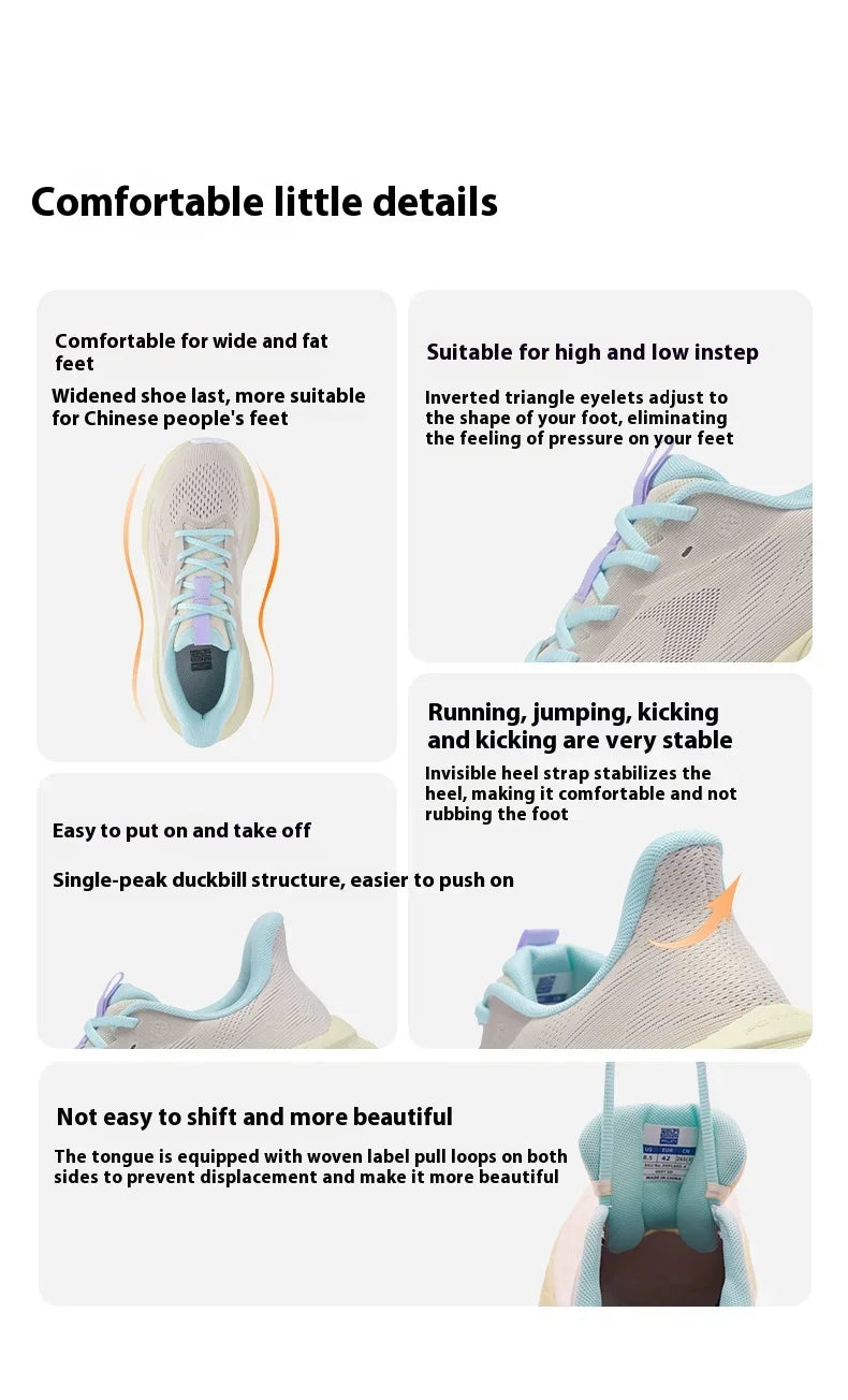 BMAI Breathable Cushioning Running Shoes 20KM Marathon Sports Shoes Professional Women's Gym Sneakers for Women Designer Trainer