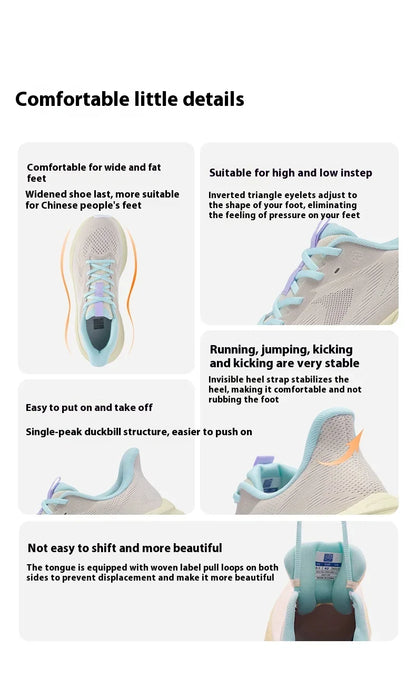 BMAI Breathable Cushioning Running Shoes 20KM Marathon Sports Shoes Professional Women's Gym Sneakers for Women Designer Trainer