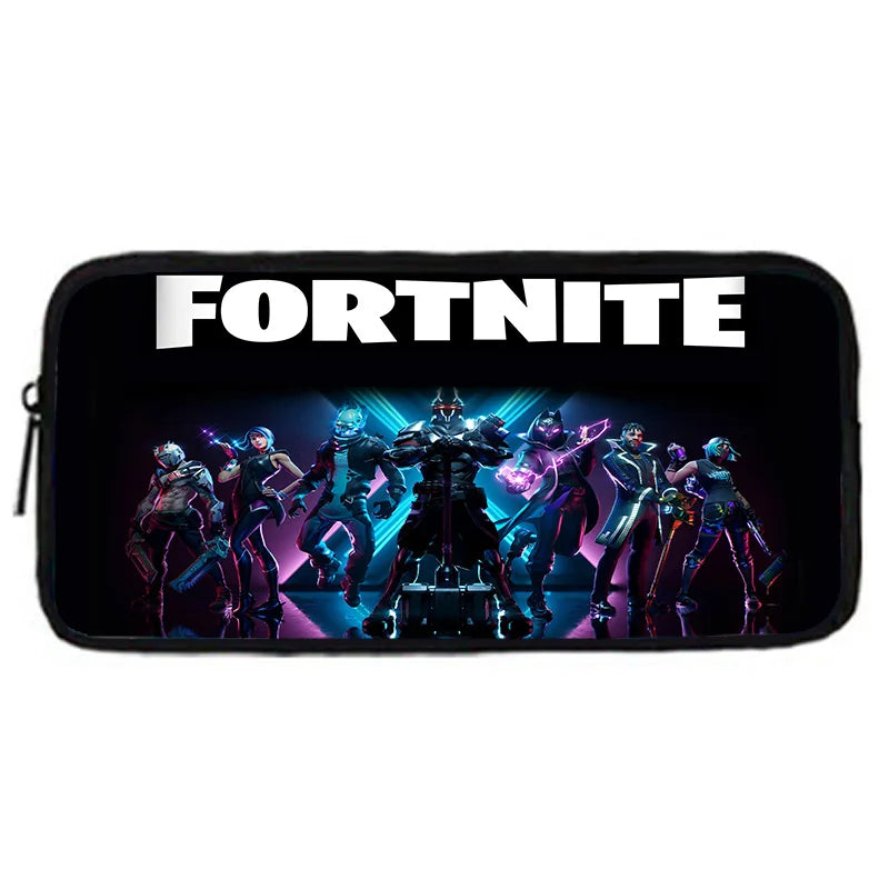 Hot Game Child School Backpack with Lunch Bags ,Design-F-FortniteS Pencil Bags ,School Bags for Boys Girls Best Gift