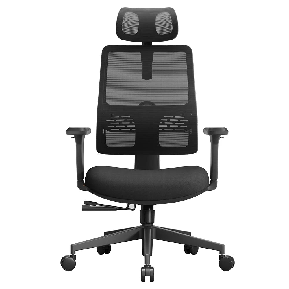 NEWTRAL Ergonomic Office Chair with Auto-Following Backrest, Adaptive Lumbar Support, Adjustable Headrest, 3D Armrests & Reclining Mesh Computer Chair