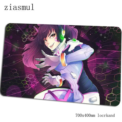 Overwatch mouse pad gamer 700x400x3mm gaming mousepad Colorful notebook desk mat Christmas gifts mouse pad PC gamer mats gamepad