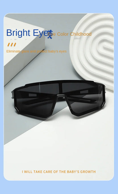 Fashion Colorful Cycling Sun Glasses Boy Girl Outdoor Sport Ride Protection Optical Glasses Climbing Skiing Children Goggles