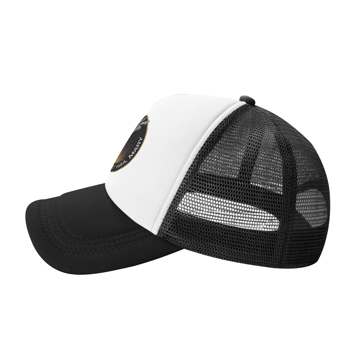 Project Hail Mary Mission Patch Mesh Baseball Cap Adult Hip-Hop Trucker Worker Cap  Adjustable Fishing Hat Washable Trucker Hat