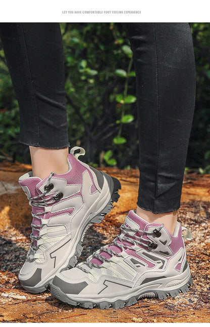 Buty turystyczne unisex, buty sportowe do wędrówek na świeżym powietrzu, buty kempingowe, damskie wodoodporne buty do spacerów, antypoślizgowe buty turystyczne