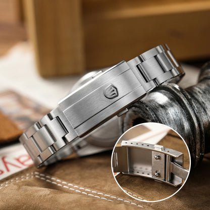 Watchdives WD5513Q Watch VH31 Sweep Second Movement Stainless Steel Sapphire Crystal Business Wristwatch Vintage Watches