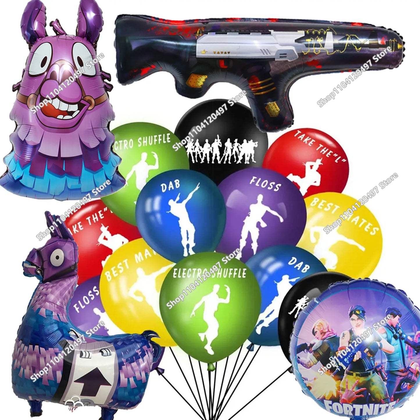 8Pcs/Set 10cm Fortnite Toys Action Figure Model Game Battle Royale Cool Toy Doll Kids Boys Fun Birthday Xmas Gift