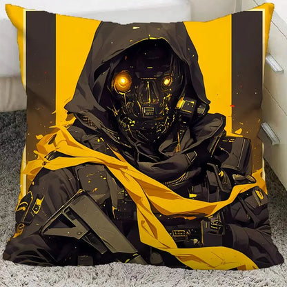 Anime Call of Duty Ghost Keegan Konig Cosplay 45CM Throw Pillows Soft Waist Sofa Cushion Throw Bedroom Pillows