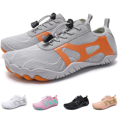 Unisex Wide Toe Barefoot Water Shoes Quick Dry Breathable Soft Sole Beach Aqua Shoes Lightweight Swimming Water Sports Sneakers
