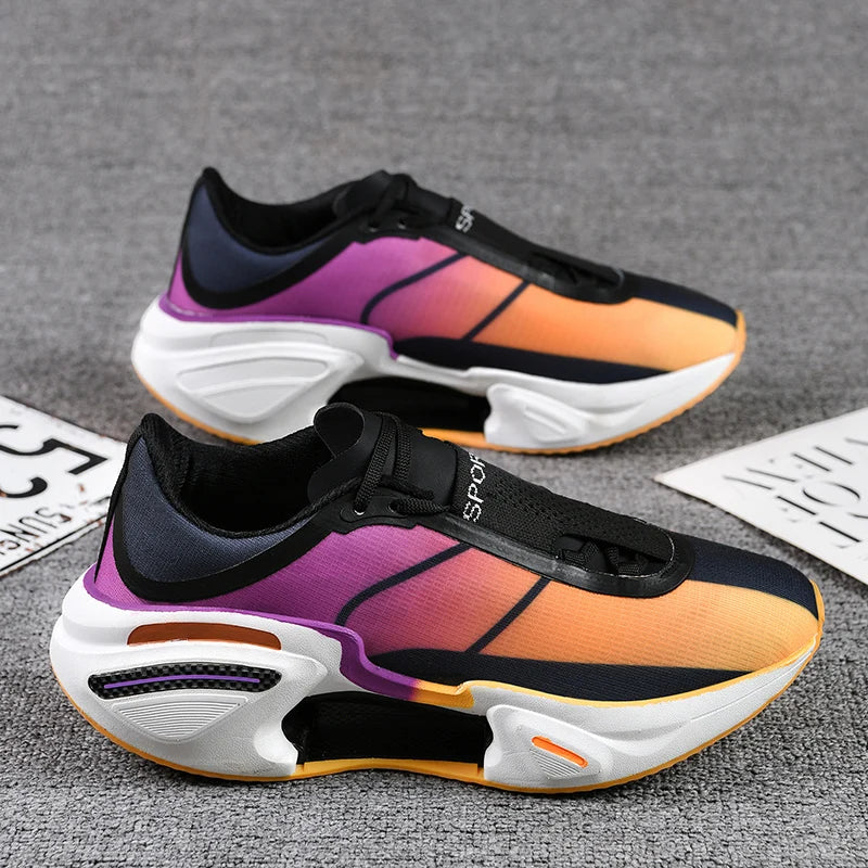 2026 New Men Sports Breathable Lightweight Comfortable Athletic Non-Skid Sneakers Daily Leisure Shopping Walking Marathon Shoes