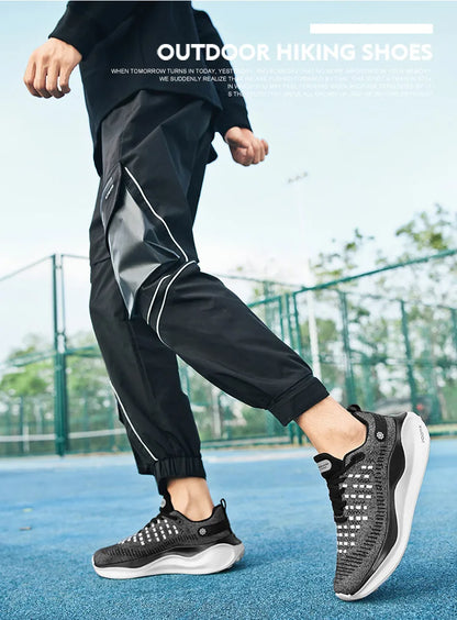 New Men's Running Shoes Athletic Casual Sports Luxury Shoes Fashion Trainer Lightweight Breathable Jogging Comfortable Walking