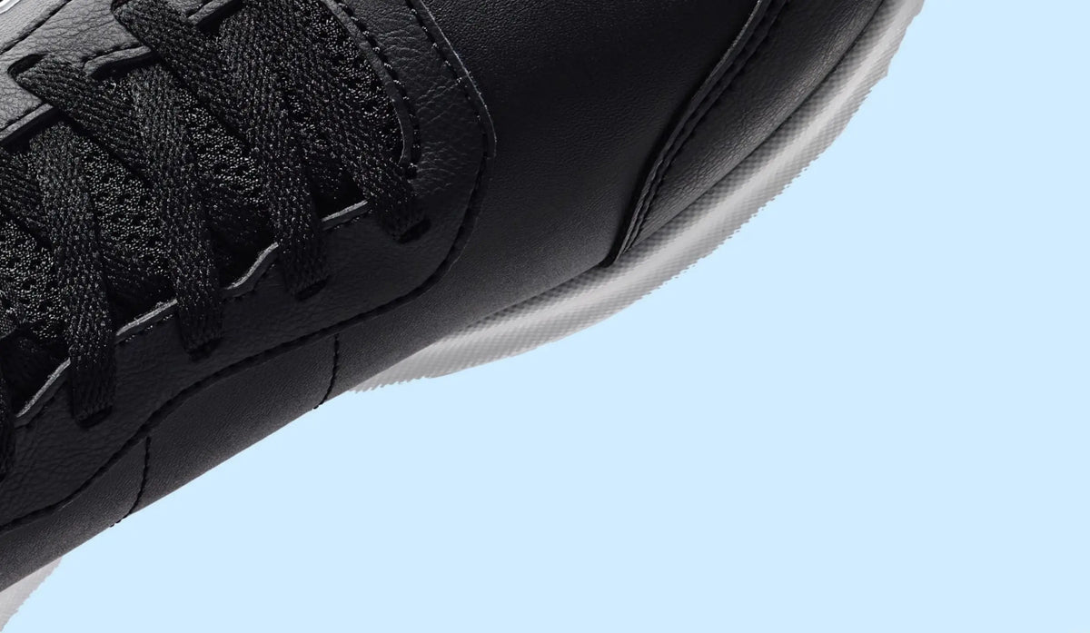 ANTA QINGKONG Men's winter shock-absorbing leather running shoes, wear-resistant running, lightweight commuting sports shoes