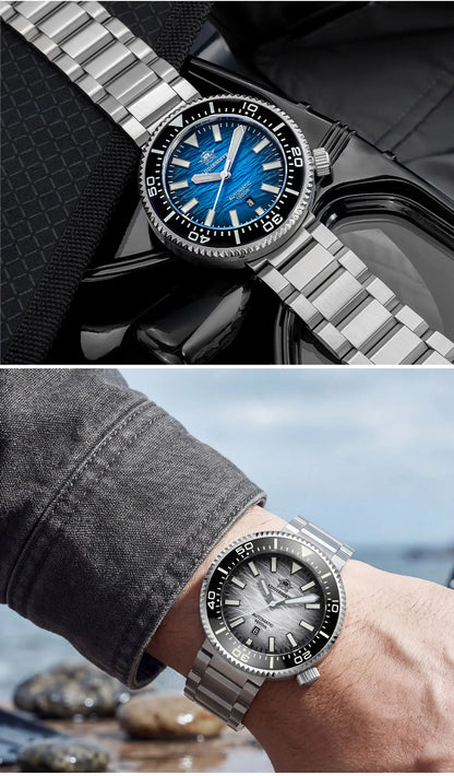 ADDIESDIVE new men's watch sapphire gradient dial BGW9 luminous Japanese 8215 mechanical watch 1000m waterproof watch AD2545