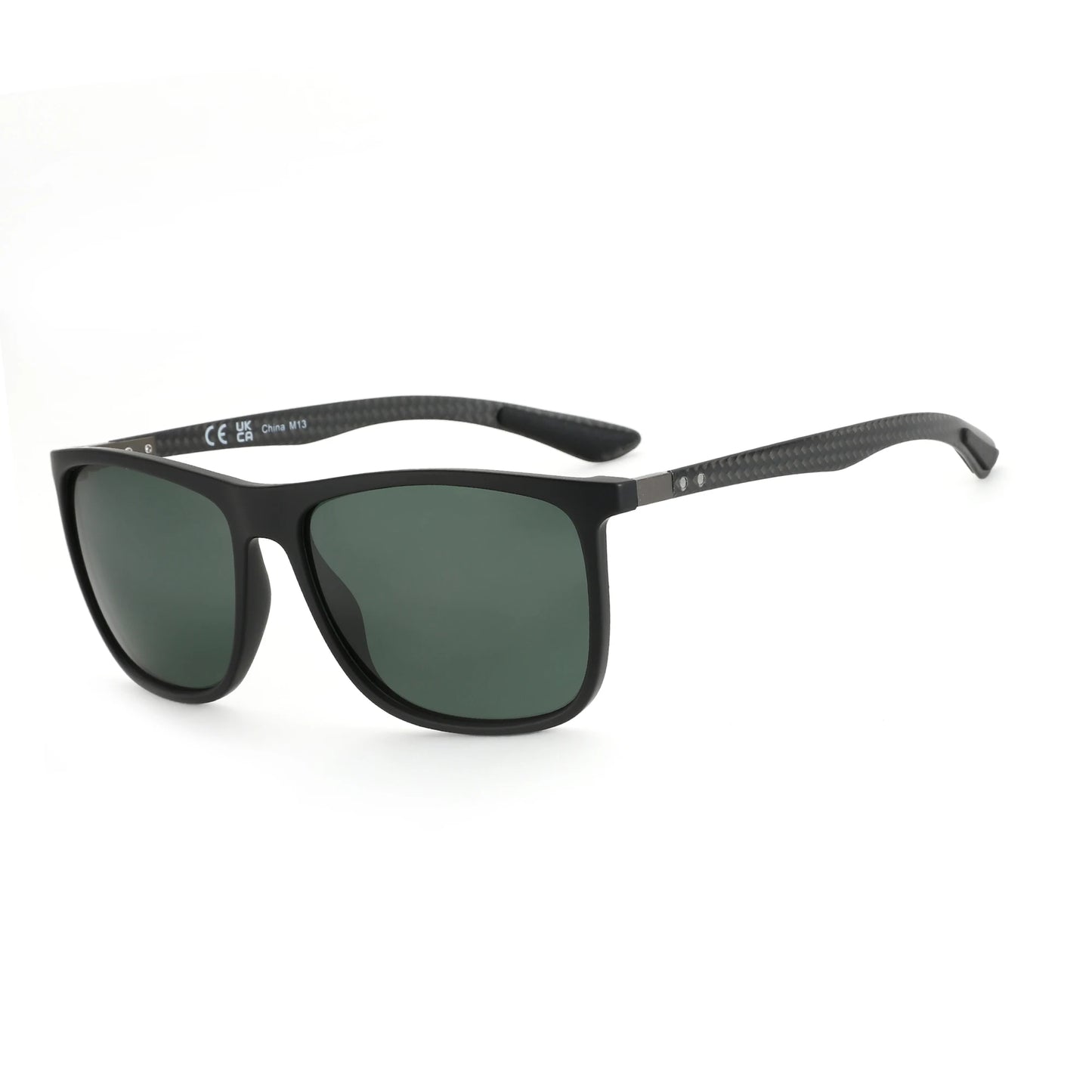 ZENOTTIC New Square Polarized Sunglasses for Men Ultralight Carbon Fiber Sun Glasses Driving Fishing Golf Sport UV400 Protection