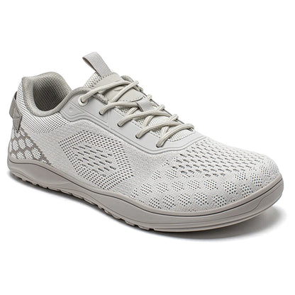 HOBIBEAR Dzianinowe buty typu „barefoot” – unisex, bez podbicia, z szerokim czubkiem, minimalistyczne, oddychające, codzienne buty do chodzenia