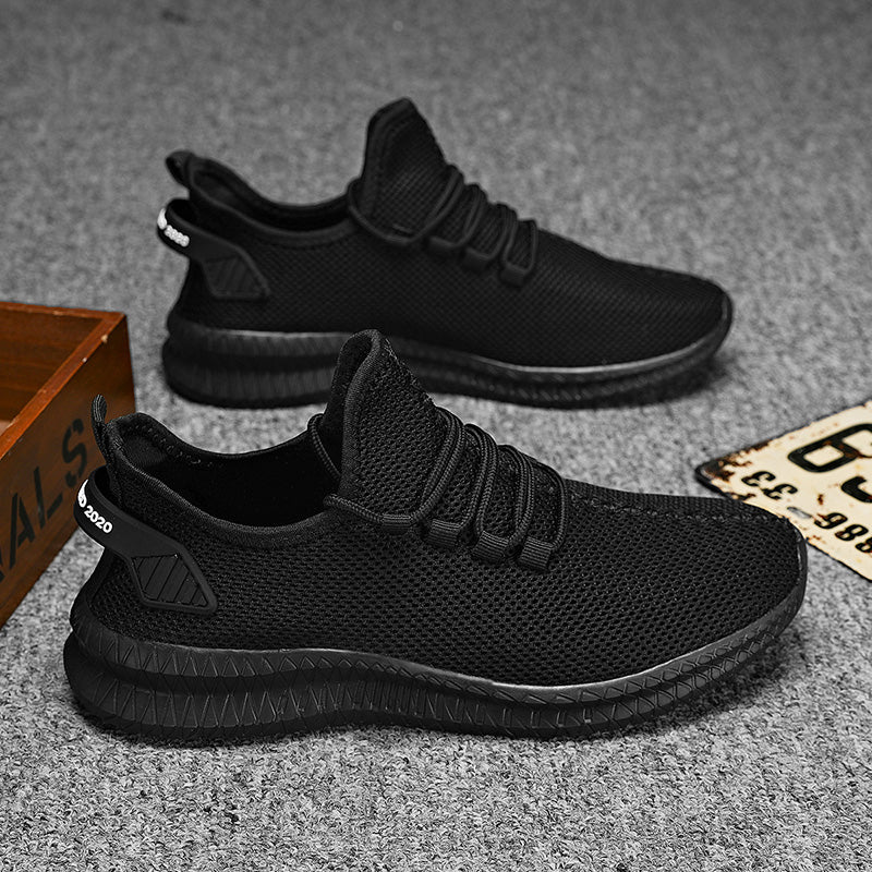 Breathable Men's Running Shoes Fashion Platform Men Casual Shoes Lightweight Women Vulcanized Shoes Flexible Anti-slip Sneakers