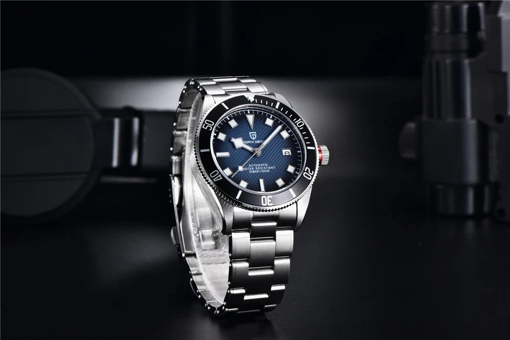 PAGANI DESIGN BB58 Men's Watches Mechanical Watch For Men Luxury Automatic Watch Men's NH35 Movement Waterproof Reloj Hombre PD-1671