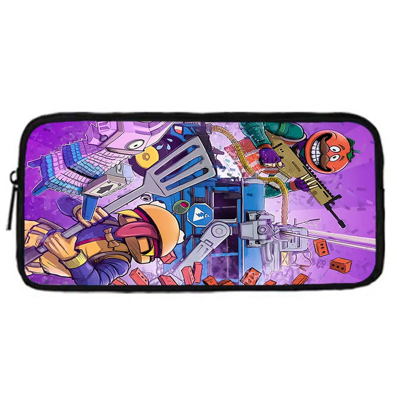 Hot Game Child Backpacks Lunch Bag Pencil Case Pupil Large Capacity School Bags Design-Fortnite For Boy Girl Best Gift
